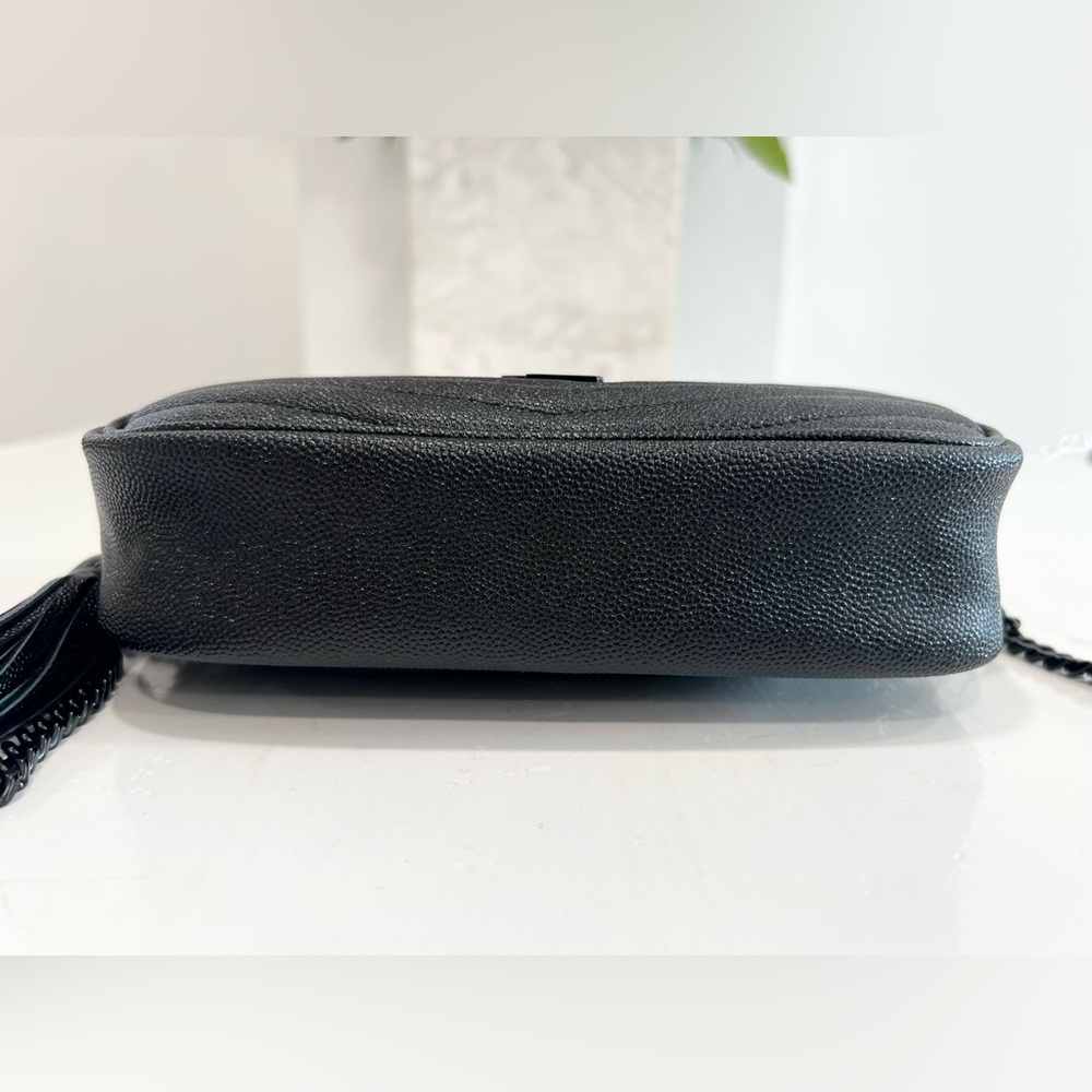 Saint Laurent YSL Lou Mini Camera Crossbody Leather Bag - Picture 5 of 16